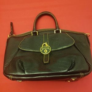 Dooney & Bourke Lizard Embossed Satchel